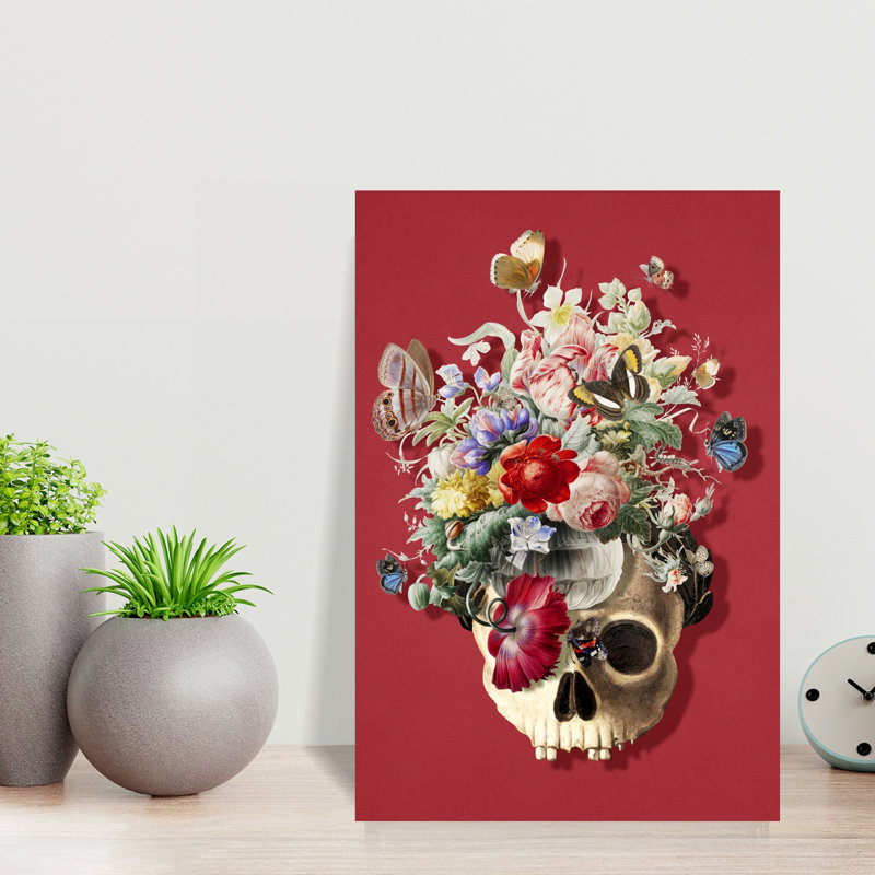 Art contemporain contemporain sur toile, H 18 po x l 12 po