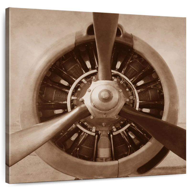 Mehar Aviation II, 36" H x 36" W