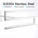 Hand Towel Stand With Marble Base, S-Shape Towel Rack