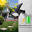 2-Pack Solar Powered Pathway Lights Dusk to Dawn 2 Modes-73428524