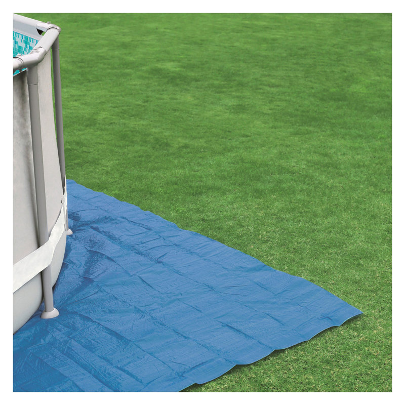 Flow Clear Ground Cloth, 192" H x 192" W x 0.5" D