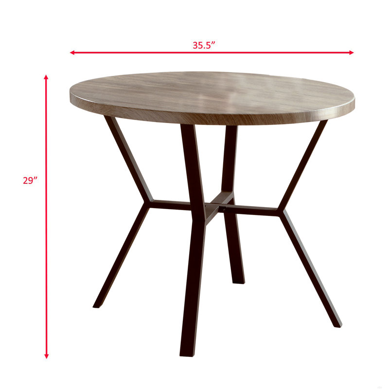 Ensemble de chaises rondes 5 pièces