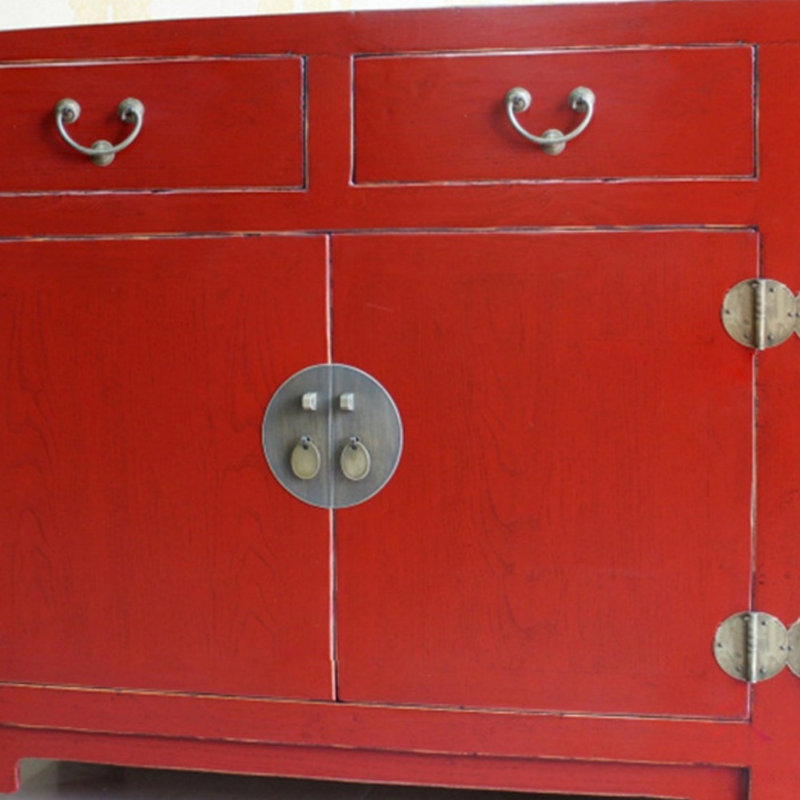 Meuble télé Retro Creative, Rouge