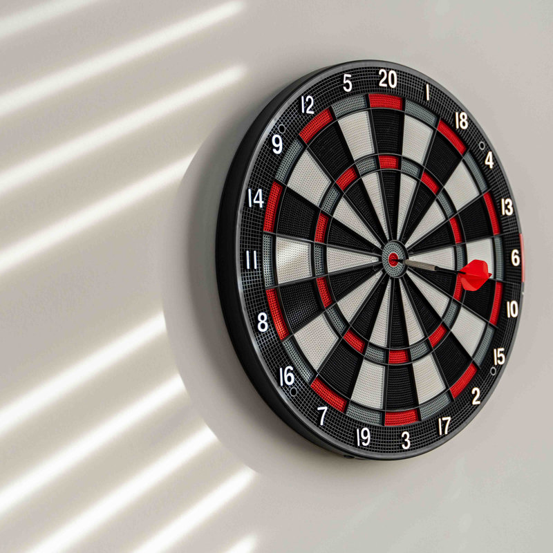 Accudart Sdba1 Soft Tip Dartboard With Online Gameplay And Full Colour Scoring And Animation