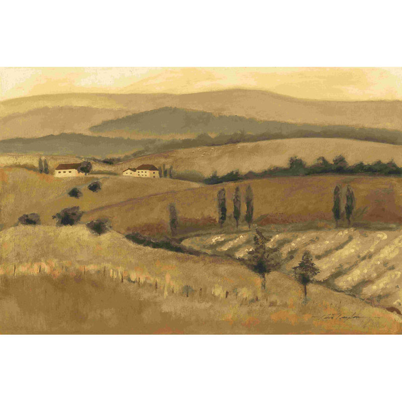 Golden Tuscany Après-midi (NA) II, H 12 po x l 18 po