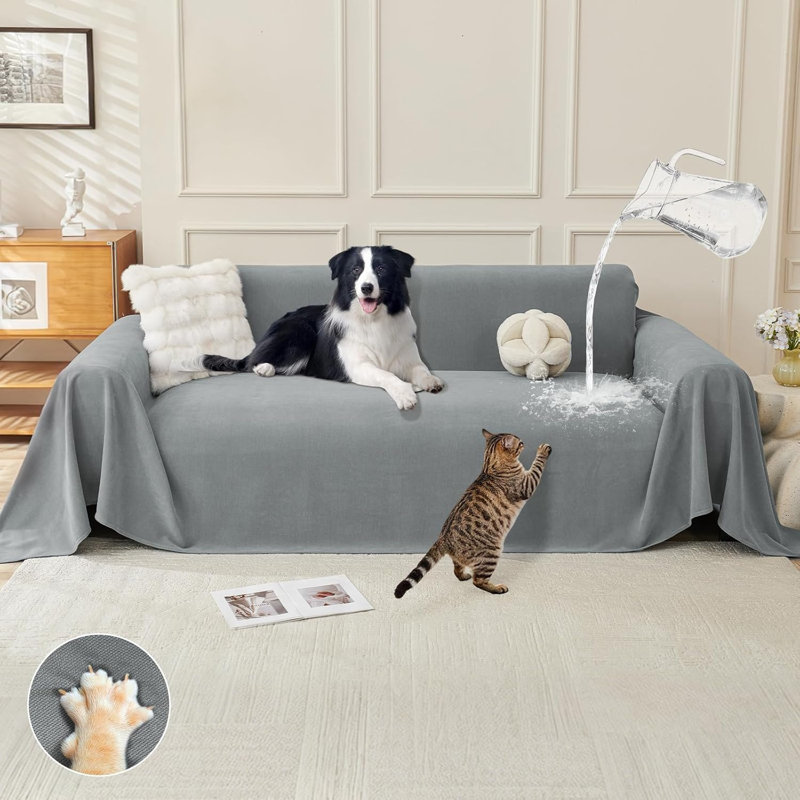 Box Cushion Sofa Slipcover
