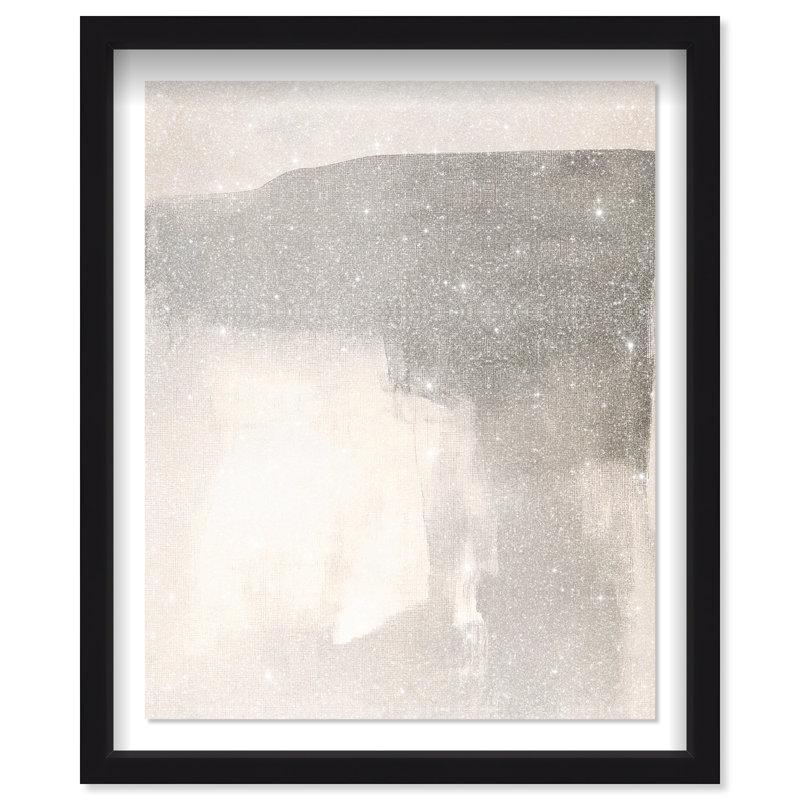 California Breeze I Shadowbox Abstract Print by Oliver Gal, Black Frame, 16 x 20, 46.5"H x 37.5"W, Black Frame