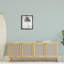 Simple palmier monochrome plage tropicale par Graffitee Studios - reproduction sur toile flottante-92349061-92349062