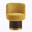 Fauteuil demi-tonneau pivotant à 360 °-130551216