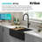 Oletto Pull Down Single Handle Kitchen Faucet-56054267