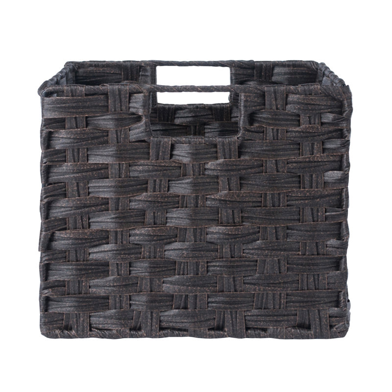 Ensemble de paniers pliables en rotin, 2 paquets