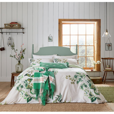 Lakeside Floral Green 180 TC