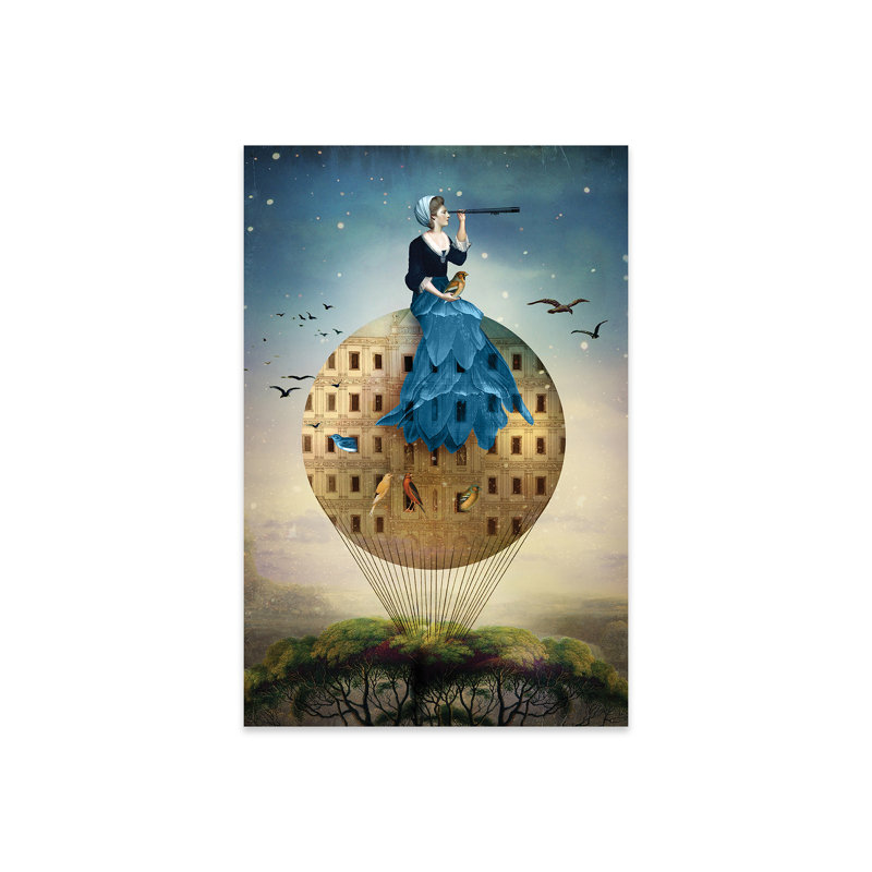 «Queen of Swords» par Catrin Welz-Stein - peinture sans cadre