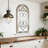 Arched Solid Wood Handmade Farmhouse Plants & Flowers Wall Decor