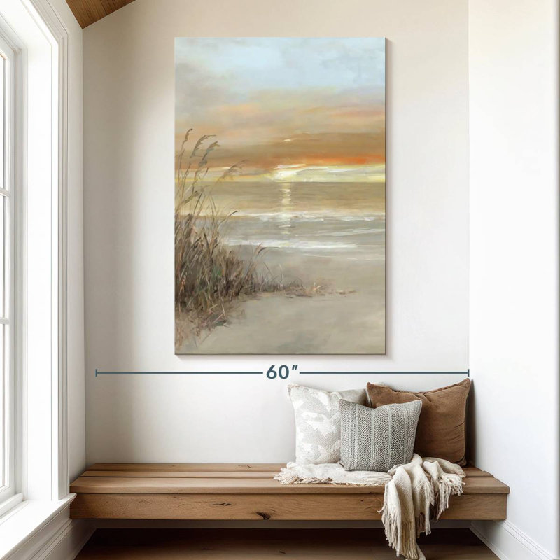 Gillard Coastal Malibu Sunset, H 51 po x l 34 po