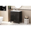 Meuble-lavabo autoportant de 30 pouces avec lavabo, style rétro, portes à fermeture douce et rangement multifonctionnel-902533695