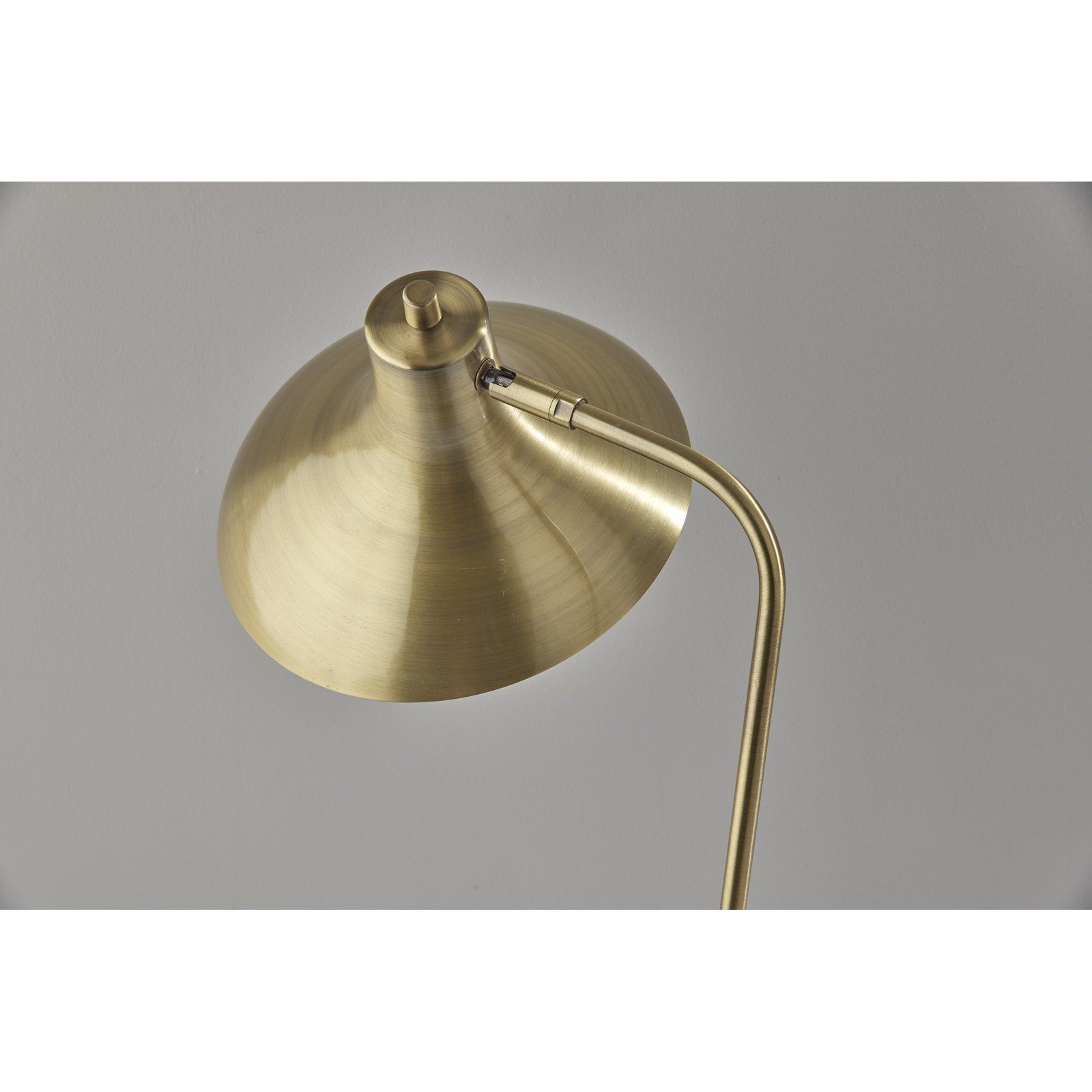 Lassell Desk Lamp, Antique Brass