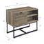 Table basse en chêne rustique