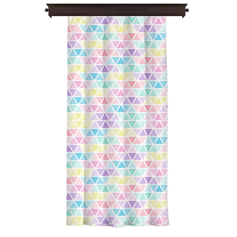 Rideau en polyester Proxima, Multicolore