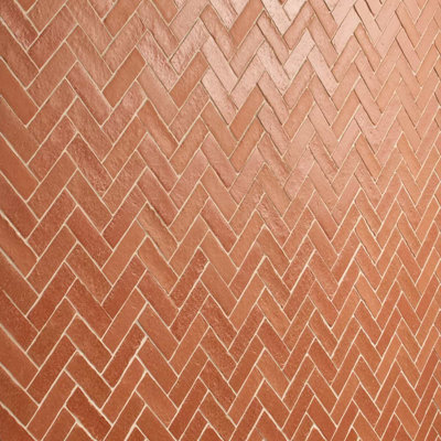 Aspera 12,72 po X 13,53 po Carreau de mosaïque de plancher et de mur en porcelaine mate Herringbone (10,71 pieds carrés / caisse)