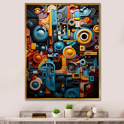 " Opt Art Chromatic Fusion II "