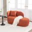 Chaise longue rembourrée en fausse fourrure-1503816418