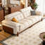 Canapé beige modulaire en chenille-481181673-481181687
