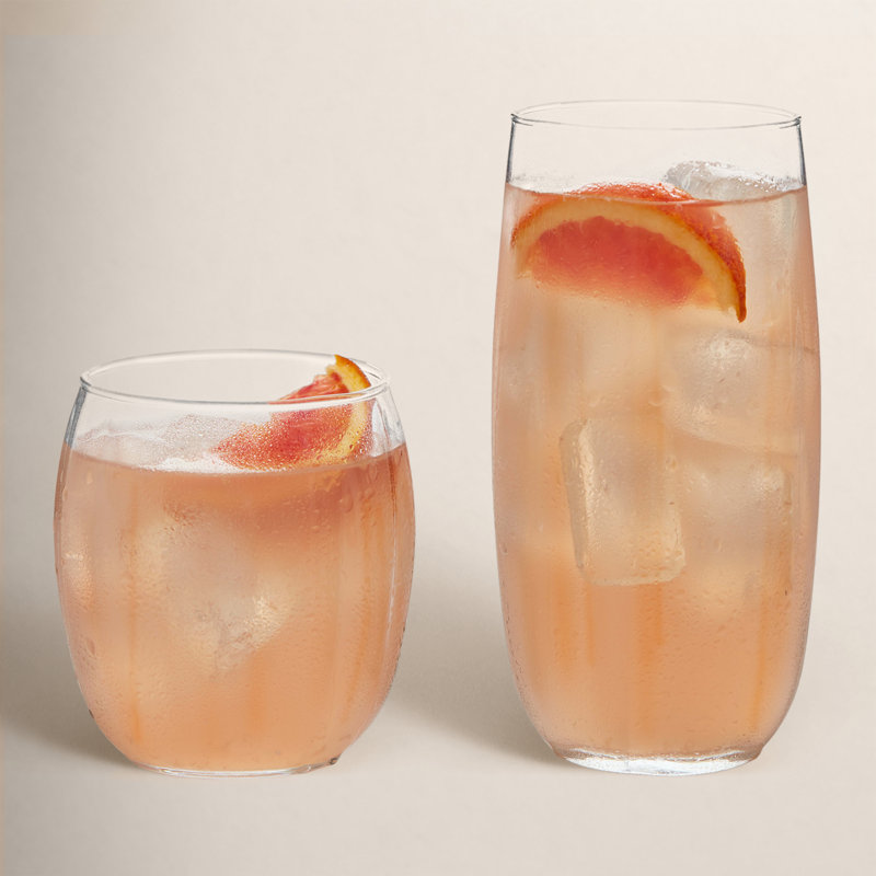 Libbey Samba 16-Piece Tumbler and Rocks Glass Set