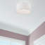 Plafonnier semi-encastré 1 lumière Carita-75142557-75142552