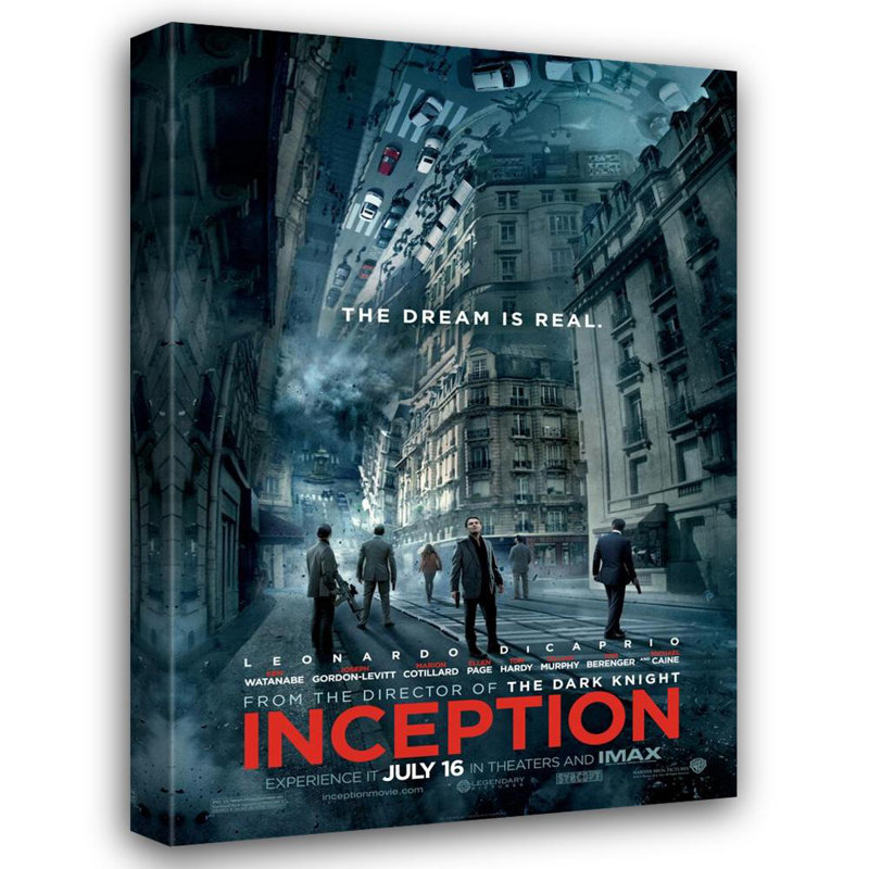 Inception, H 24 po x l 16 po
