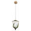 Luminaire suspendu en bois 3 lumières Vintage