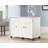 Jaason 158cm x 49.4cm Foldable Craft Table with Sewing Machine Platform and Wheels