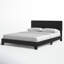 Avel Simple Rectangular Upholstered Platform bed-1467194880-1464530857