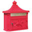 Cast Aluminum Wall Mounted Post Box-125152672