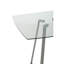 Aloysuis Glass Top Metal Base Dining Table