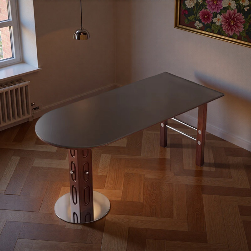 Table de salle à manger Retro Creative, 29.52"H x 62.99"L x 31.49"W