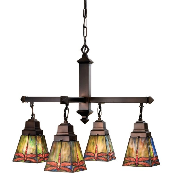 Mcateer 4 - Light Dimmable Classic / Traditional Chandelier
