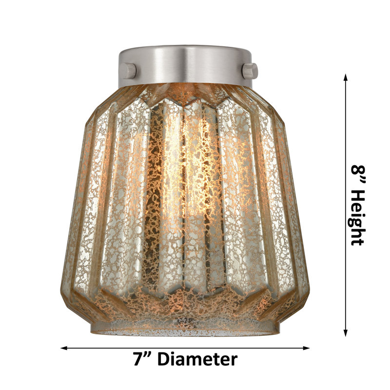 Carlinville Armed Sconce, Mercury, Black Antique Brass