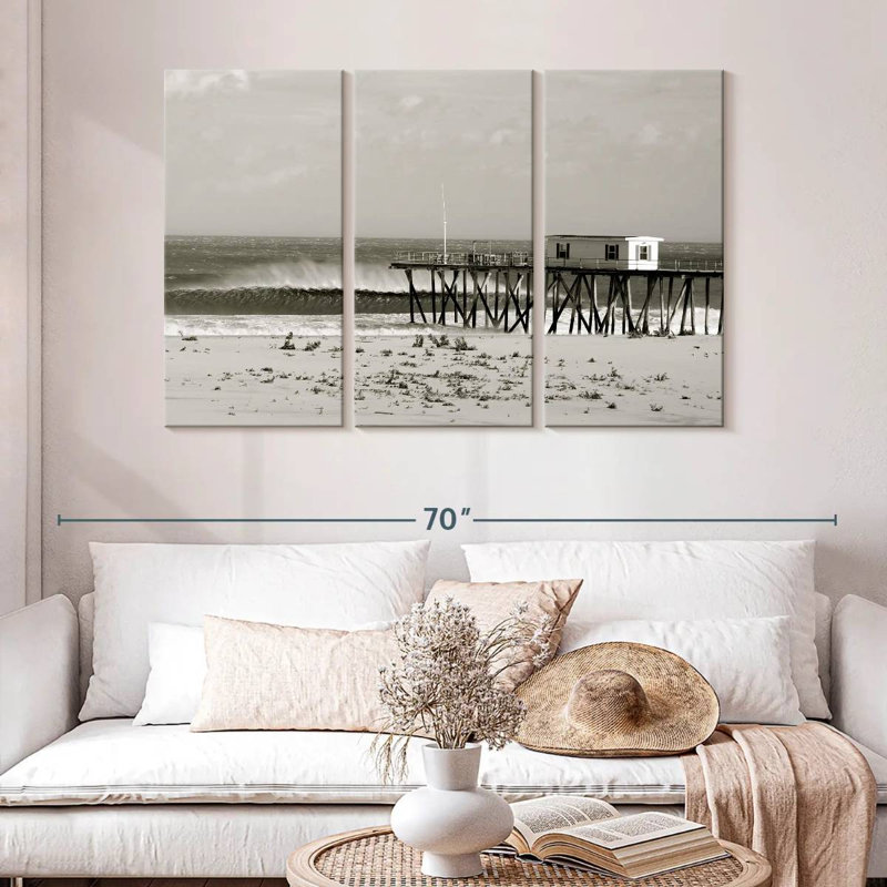 Gillard Along The Shore, 32" H x 50" W