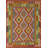 Multolor Kilim Reversible Wool Rug 4x6