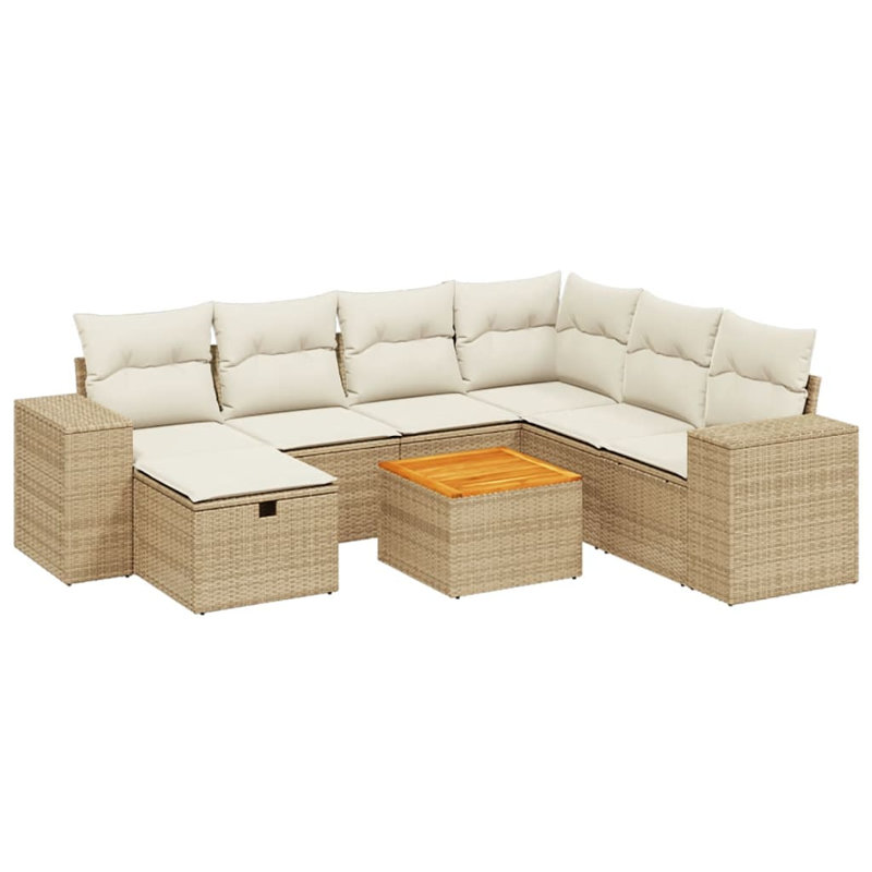 Ensemble de canapé de jardin Vidaxl