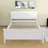 Dovidio Wood Platform Bed Frame with Headboard-653515531-653515525