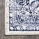 Alhambra Ornate Medallion Modern Light Blue/Ivory Rug