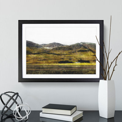 Glencoe in the Scottish Highlands - Picture Frame Painting