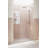 Stellar 45.5 in. W x 78 in. H Fully Frameless 3 Panel Inline Glass Hinged Shower Enclosure-91036367