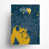 Bleu / Jaune