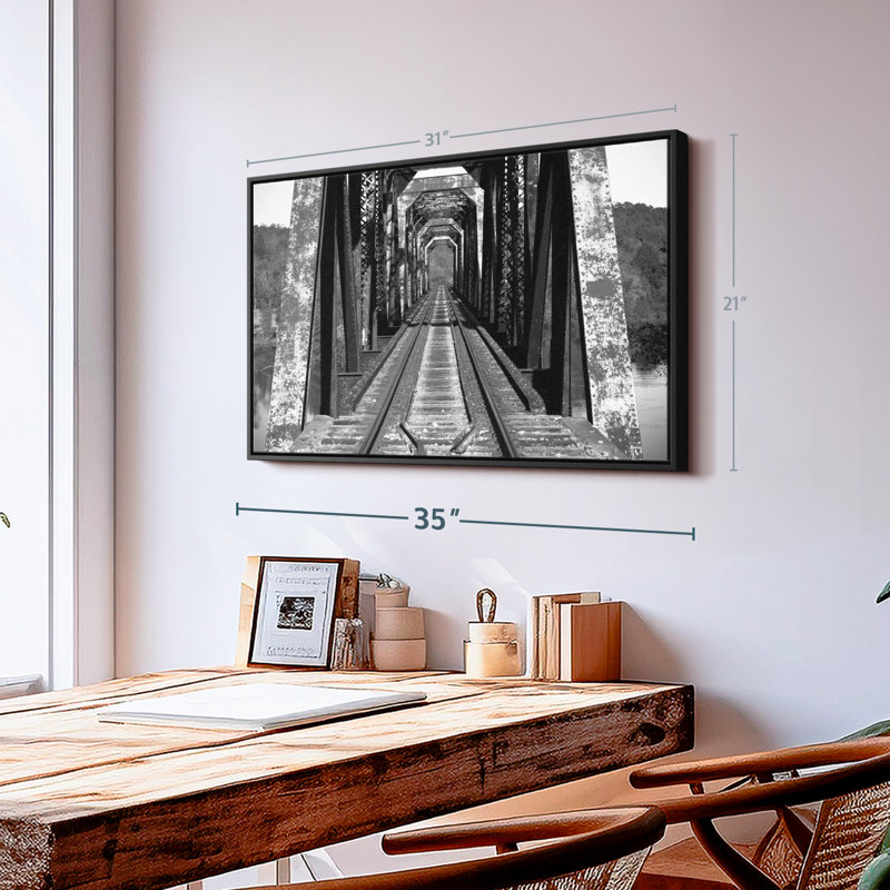 " Old Bridge ", 21" H x 31" W