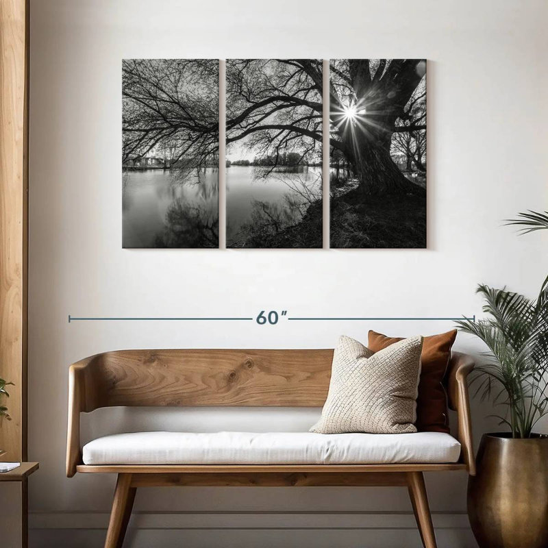 Harnek Sunlight Through Tree, 28" H x 45" W