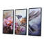 Colibri gris flottant Blooms II - Colibri, art mural animal-1344982750-1344982748