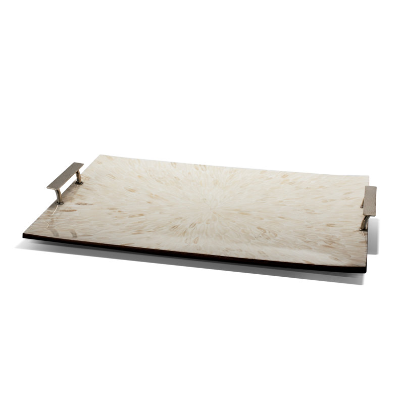 Decorative Tray, Cream